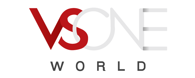 vs one world logo
